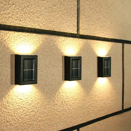 Appliques solaires à l'extérieur
