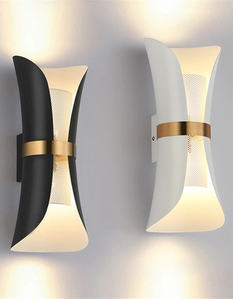 Simplelamp - Applique murale européenne moderne avec design en forme de boucle