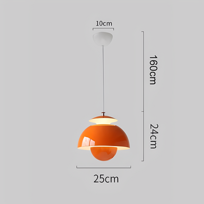 Dario – Lampe Suspendue Classique en Fer