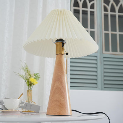 Rami – Lampe de table en bois de noyer