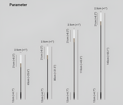 Lumière Solaire Garduru – Lampe extérieure moderne à énergie solaire pour jardin et terrasse