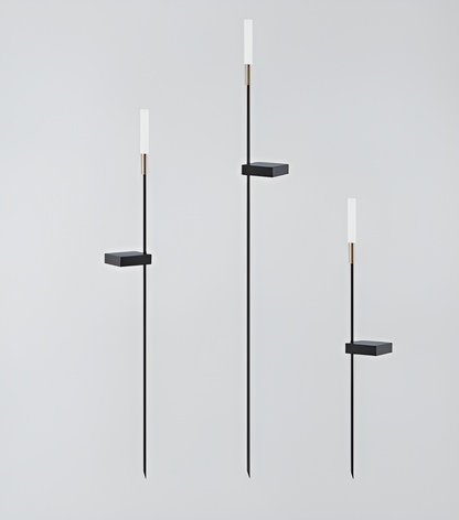 Lumière Solaire Garduru – Lampe extérieure moderne à énergie solaire pour jardin et terrasse