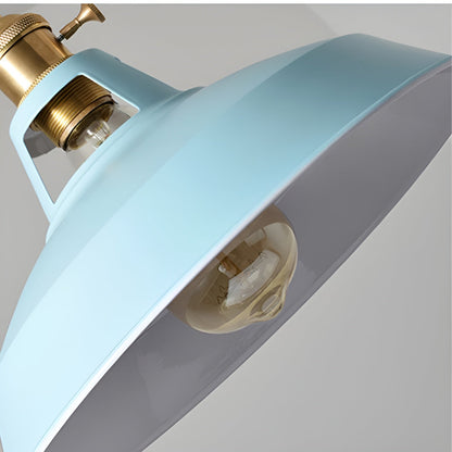 BarnFlare - Suspension LED industrielle colorée style macaron