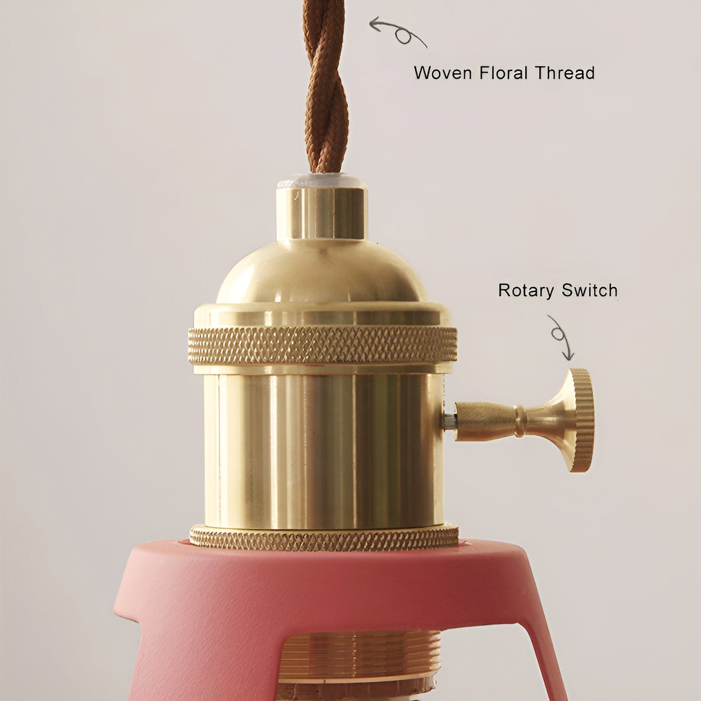 BarnFlare - Suspension LED industrielle colorée style macaron