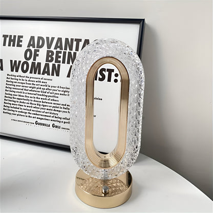 Evelyn – Élégante Lampe de Table LED en Cristal