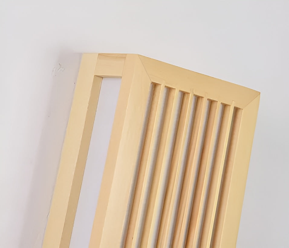 Applique Japandi DoaGlow – Lampe murale en bois et acrylique au design japonais moderne