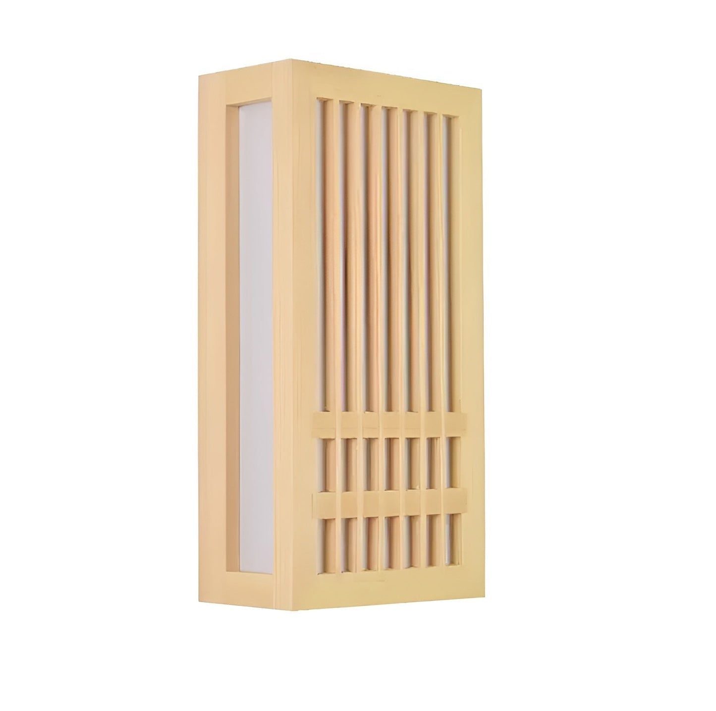 Applique Japandi DoaGlow – Lampe murale en bois et acrylique au design japonais moderne