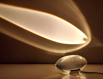 Lampe Projecteur À Effet Coucher De Soleil Avec Prisme En Cristal