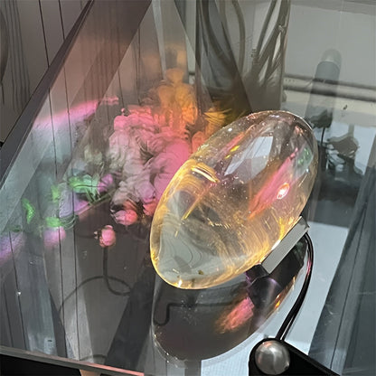 Lampe Projecteur À Effet Coucher De Soleil Avec Prisme En Cristal