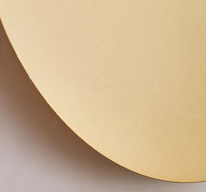 Applique FullHalo – Lampe murale ronde en métal disponible en noir, blanc ou doré