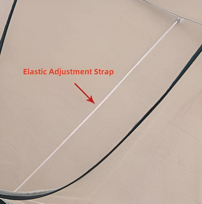 Filet Anti-Moustiques GlamNet – Moustiquaire circulaire pliable pour une protection élégante