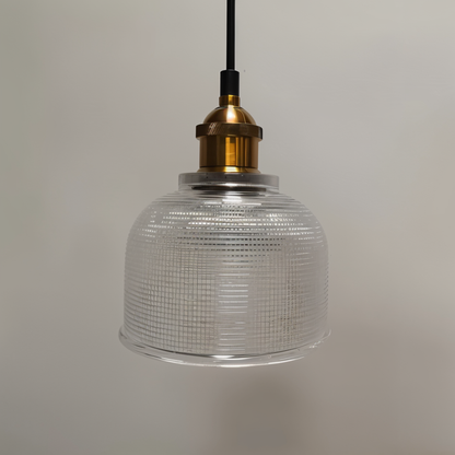 VerreSonore – Suspension rétro en cloche colorée