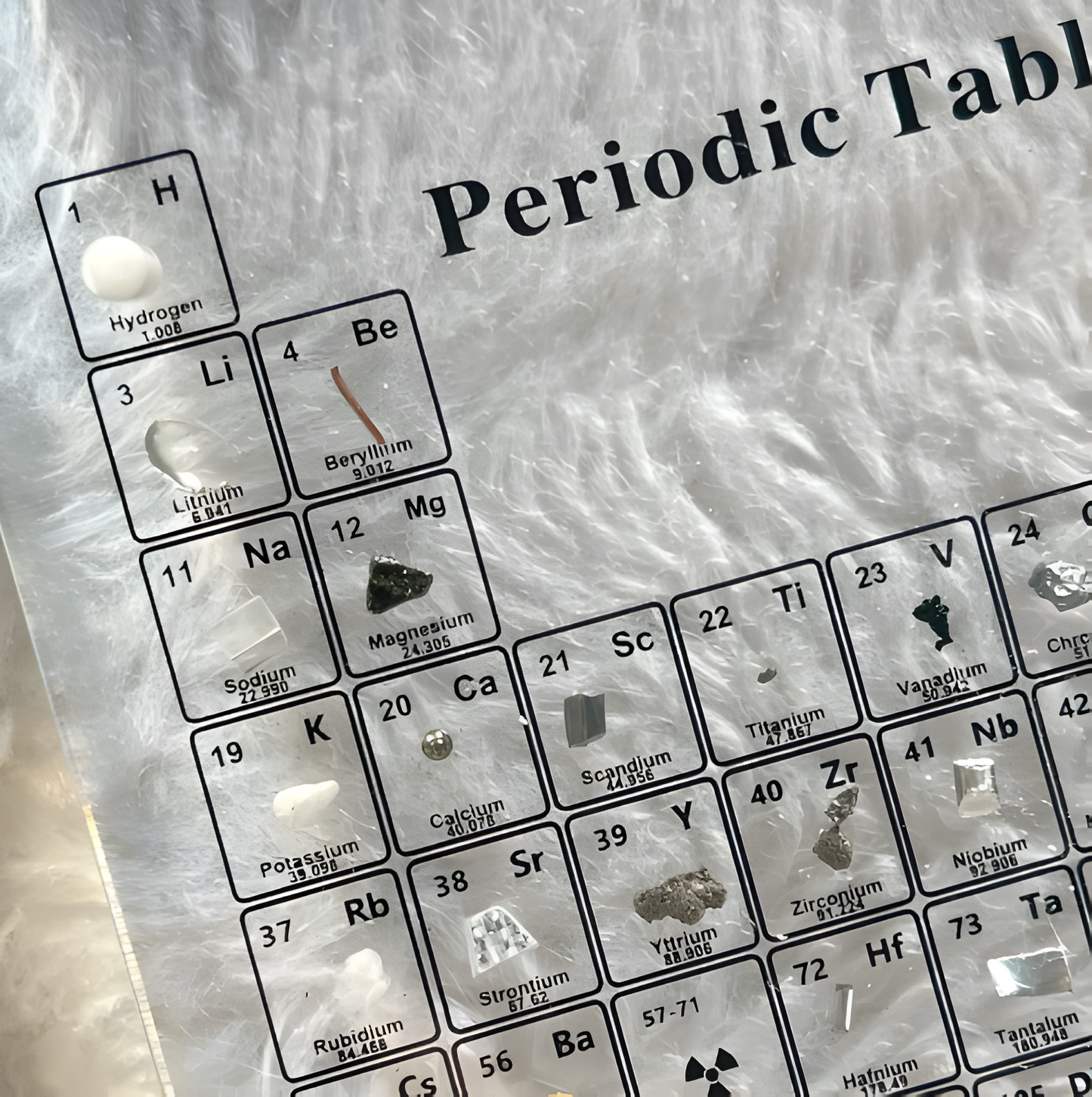 Aurelia – Tableau périodique en acrylique 3D