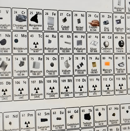 Aurelia – Tableau périodique en acrylique 3D