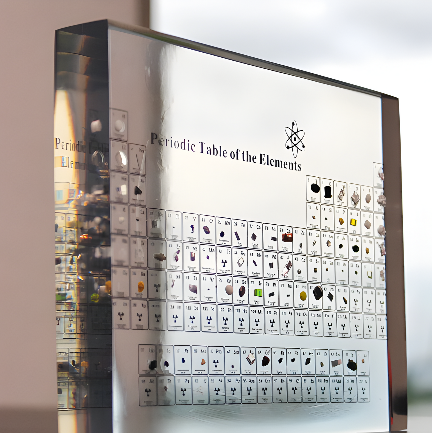 Aurelia – Tableau périodique en acrylique 3D