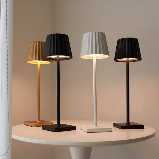 LuminaTouch - Lampe de table LED avec commande tactile, rechargeable et sans fil