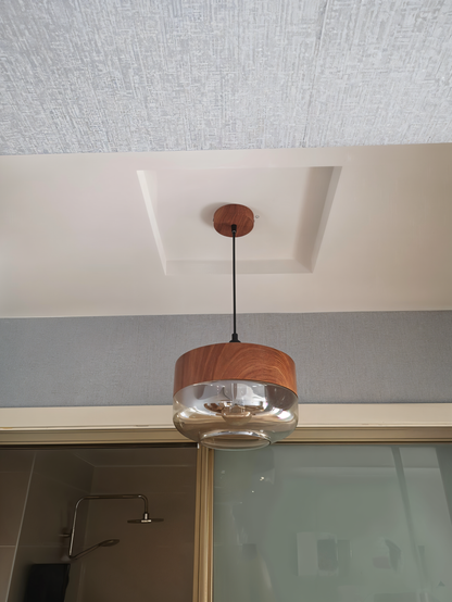 Éclat Nordique – Suspension en verre au style loft moderne inspiré du design scandinave