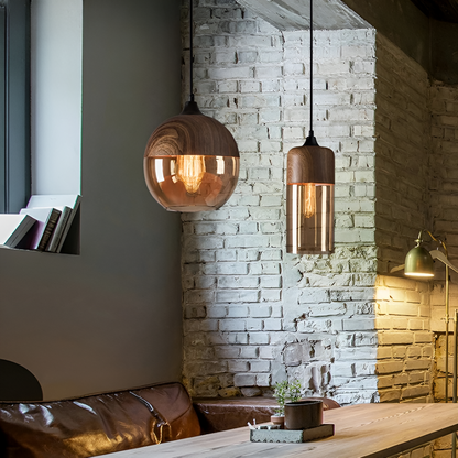 Éclat Nordique – Suspension en verre au style loft moderne inspiré du design scandinave