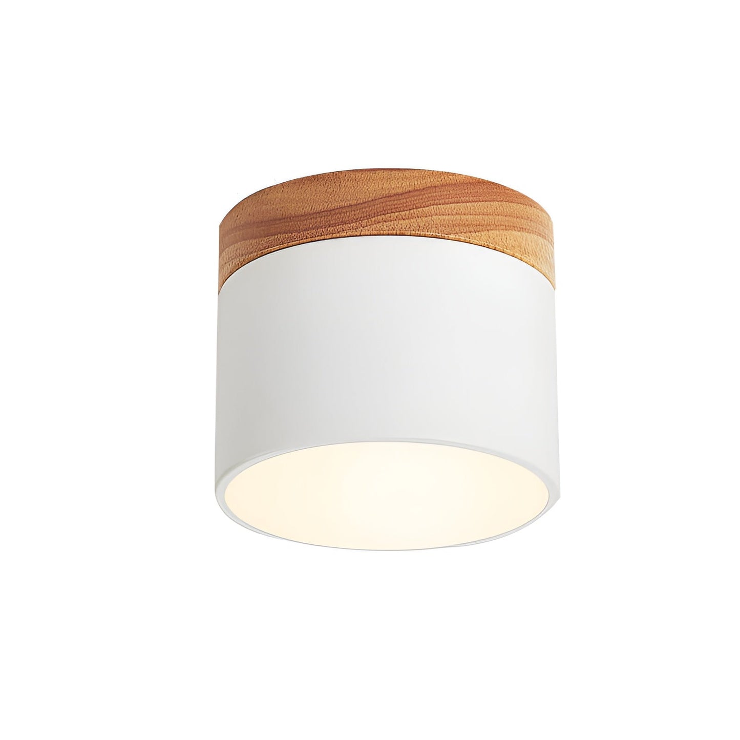 Lueur Sucree – Lampe pastel avec finition bois