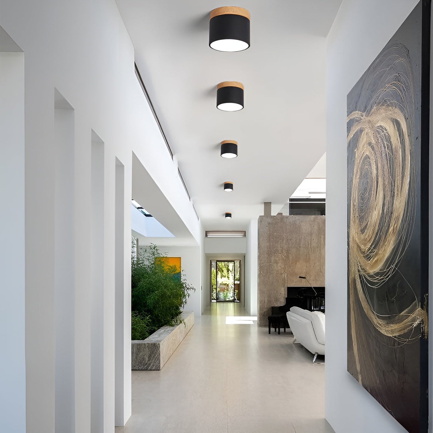 Lueur Sucree – Lampe pastel avec finition bois