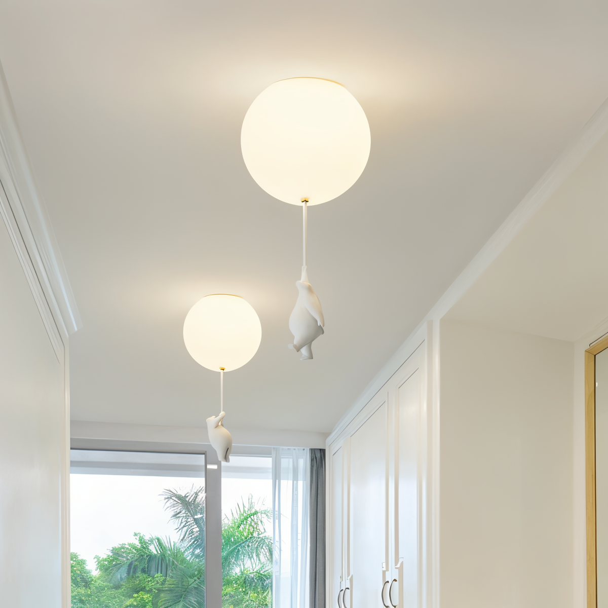 OursNuage – Lampe enfantine au style animal tendre