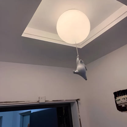 OursNuage – Lampe enfantine au style animal tendre