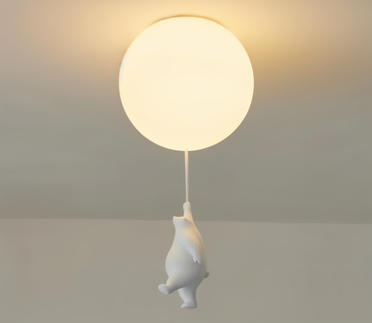 OursNuage – Lampe enfantine au style animal tendre