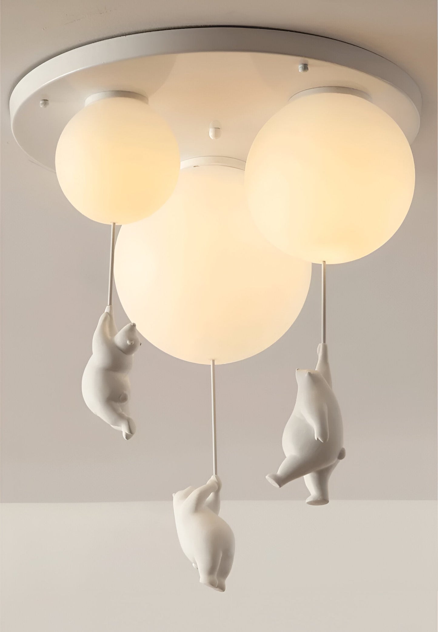 OursNuage – Lampe enfantine au style animal tendre
