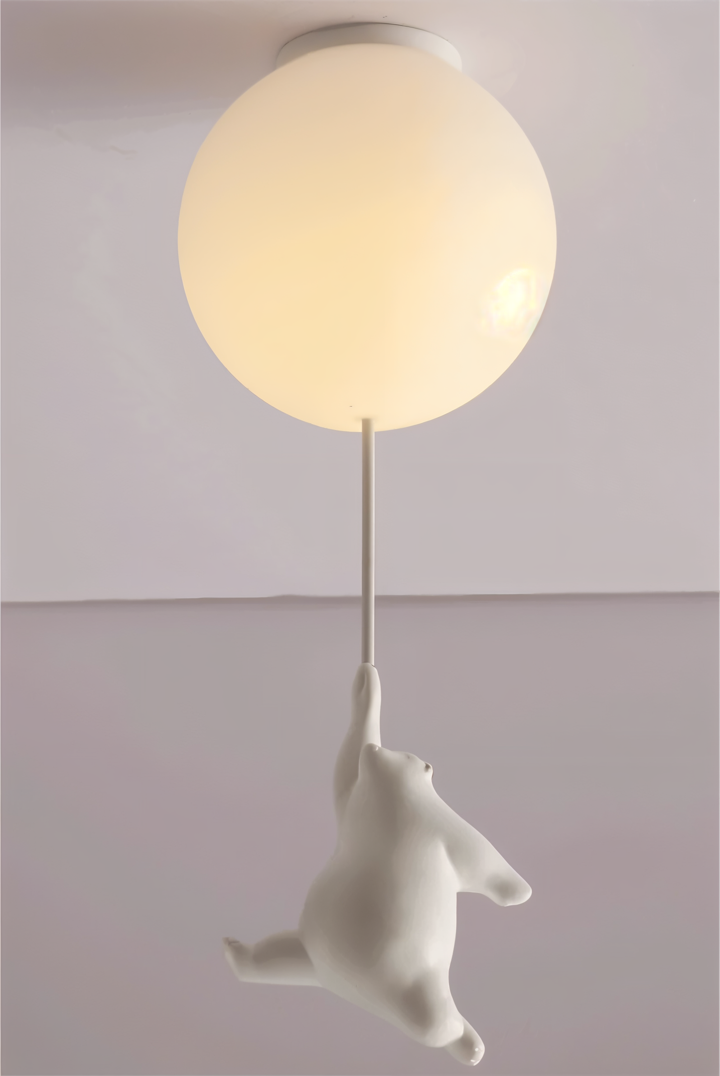 OursNuage – Lampe enfantine au style animal tendre