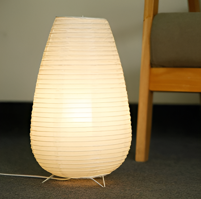 Aiko – Lampe de table en papier de riz japonais