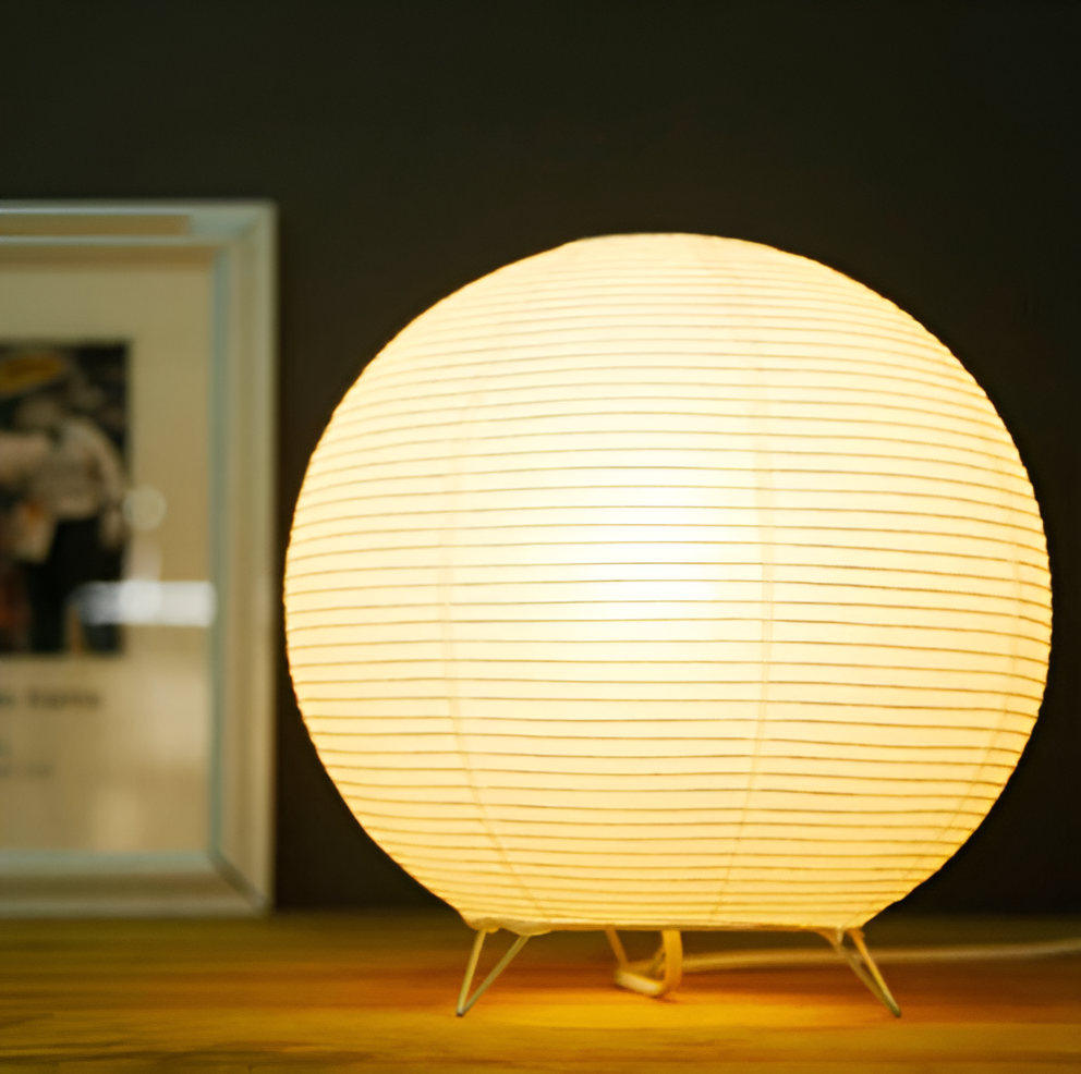 Aiko – Lampe de table en papier de riz japonais
