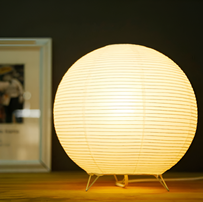 Aiko – Lampe de table en papier de riz japonais