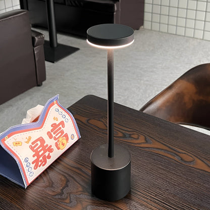 Velumo – Lampe de table LED style rétro avec station de charge sans fil