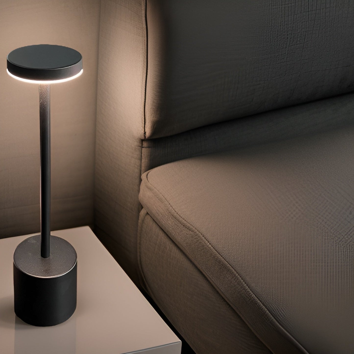 Velumo – Lampe de table LED style rétro avec station de charge sans fil