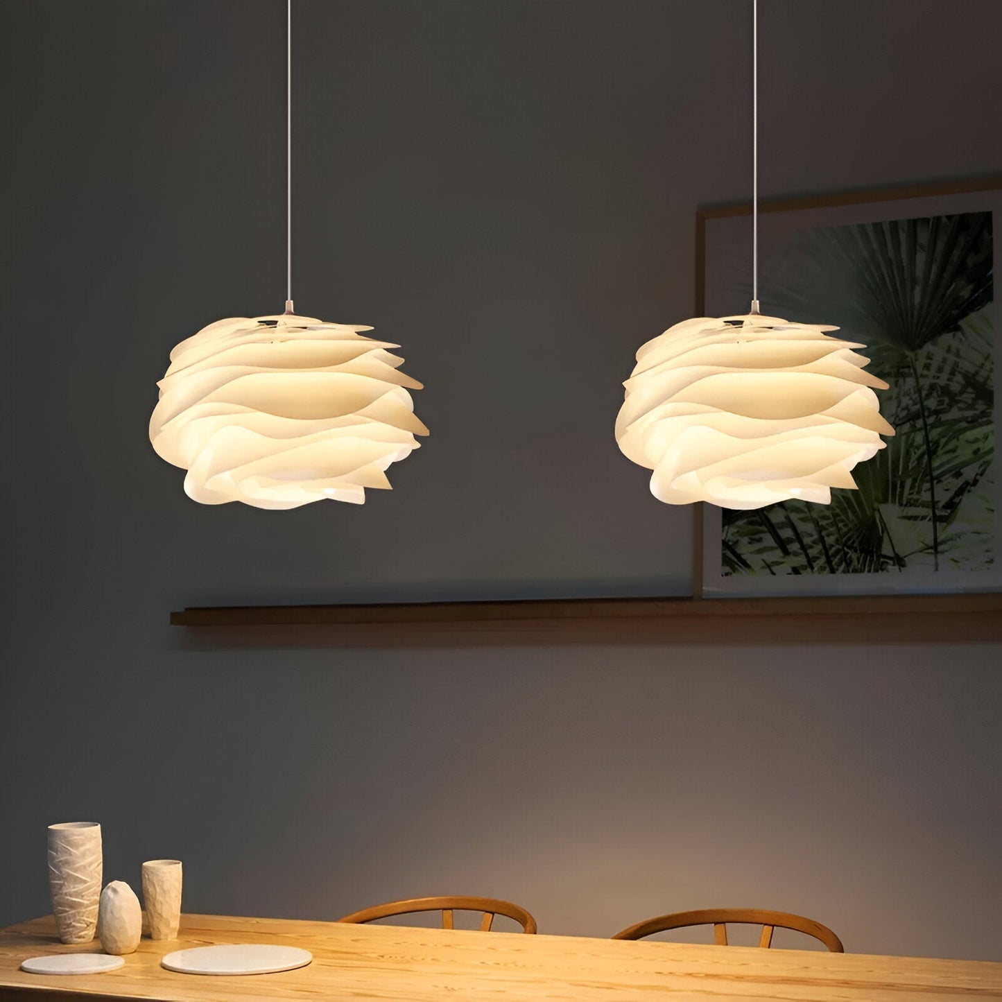 Elina – Lampe suspendue LED florale