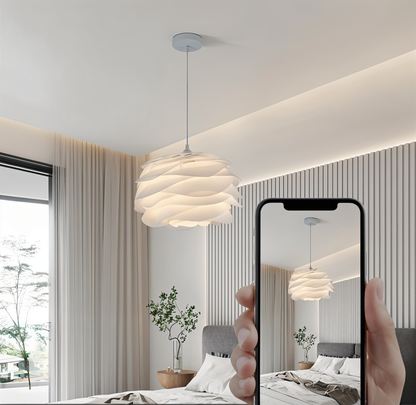 Elina – Lampe suspendue LED florale