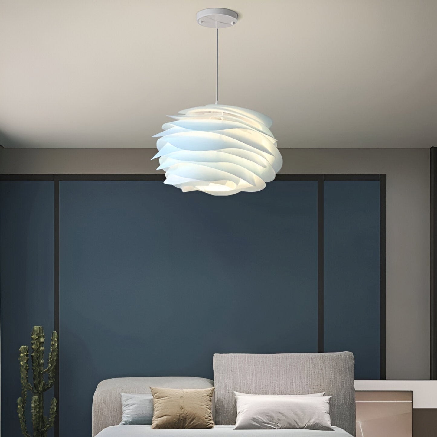Elina – Lampe suspendue LED florale