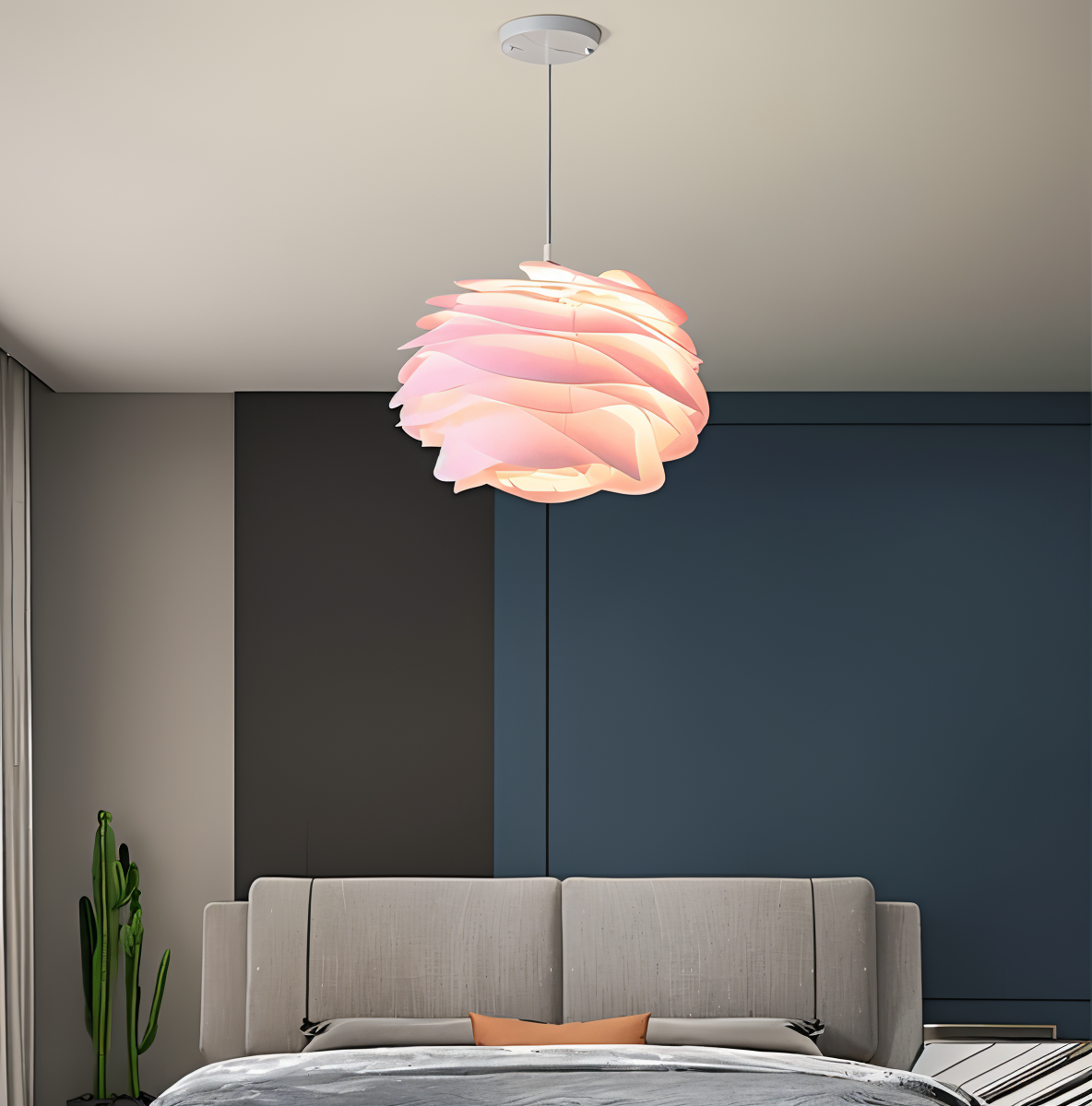 Elina – Lampe suspendue LED florale