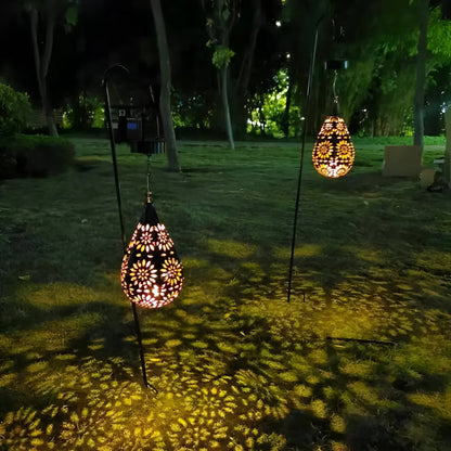 SolÉclat Jardin – Lumière solaire à motifs ajourés
