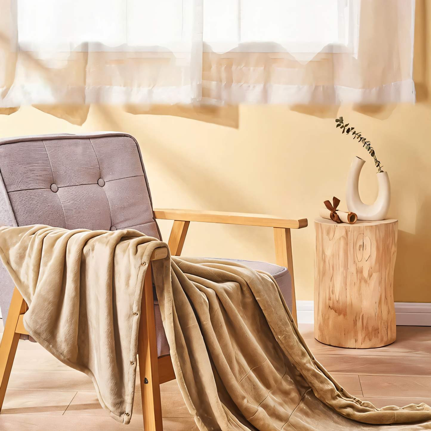 Livia – Couverture Chauffante Électrique USB