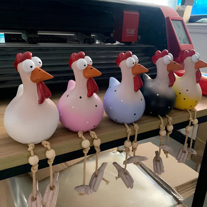 Caeloria – Figurine de jardin Coq