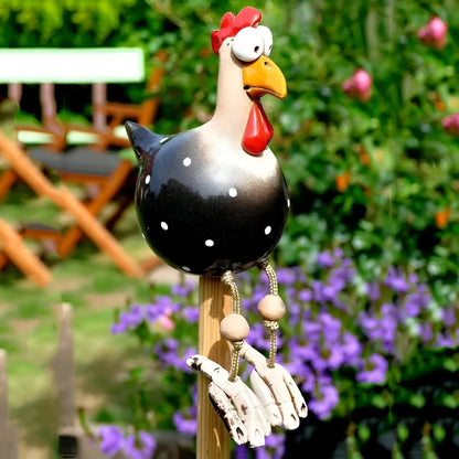 Caeloria – Figurine de jardin Coq