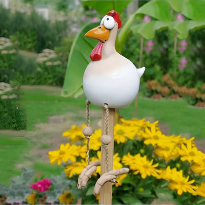 Caeloria – Figurine de jardin Coq