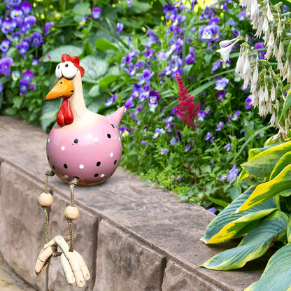 Caeloria – Figurine de jardin Coq