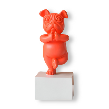 Danny – Figurine décorative Bulldog Yoga