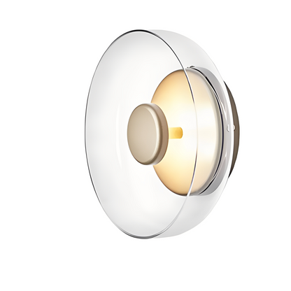 Mira – Lampe Murale en Verre Champignon Scandinave