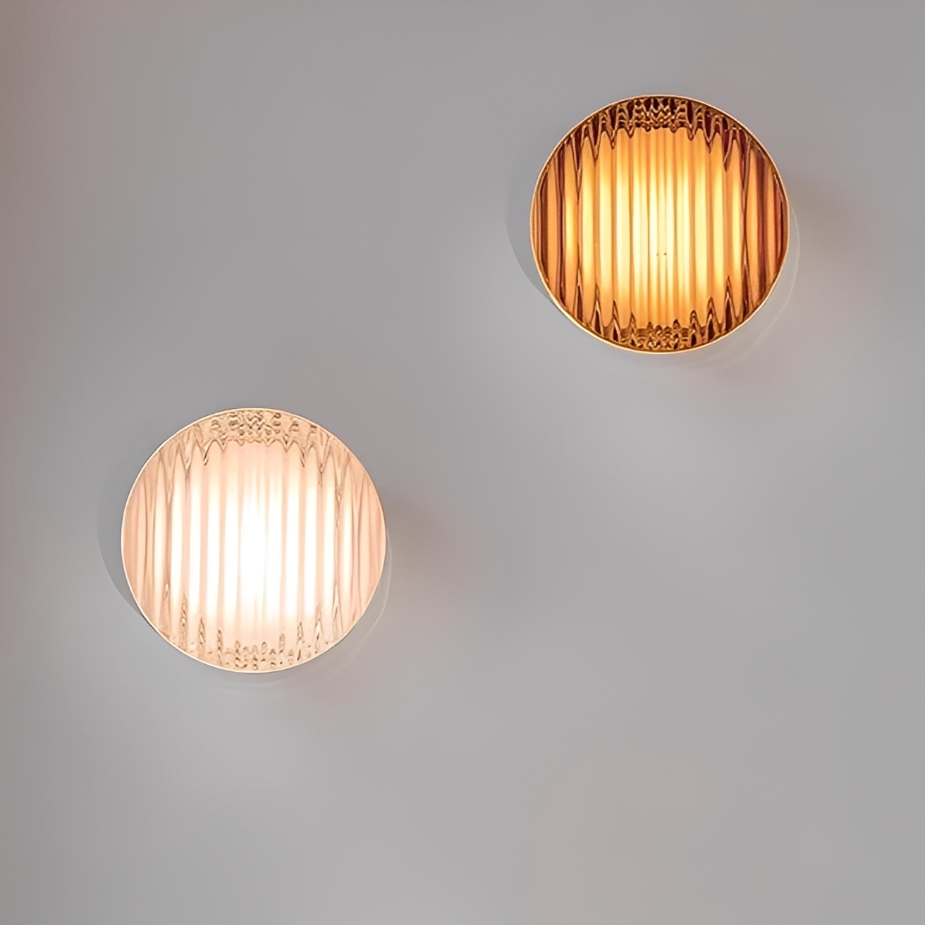 Kira – Lampe Murale Nordique avec Structure en Vagues