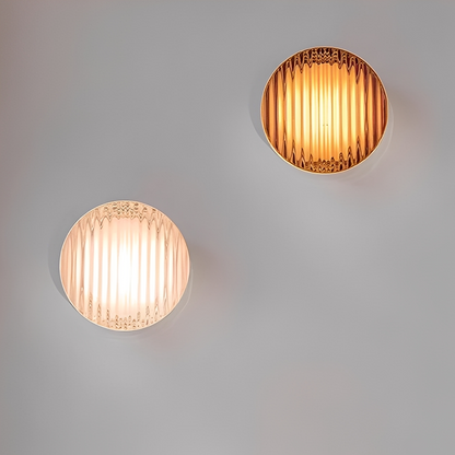 Kira – Lampe Murale Nordique avec Structure en Vagues