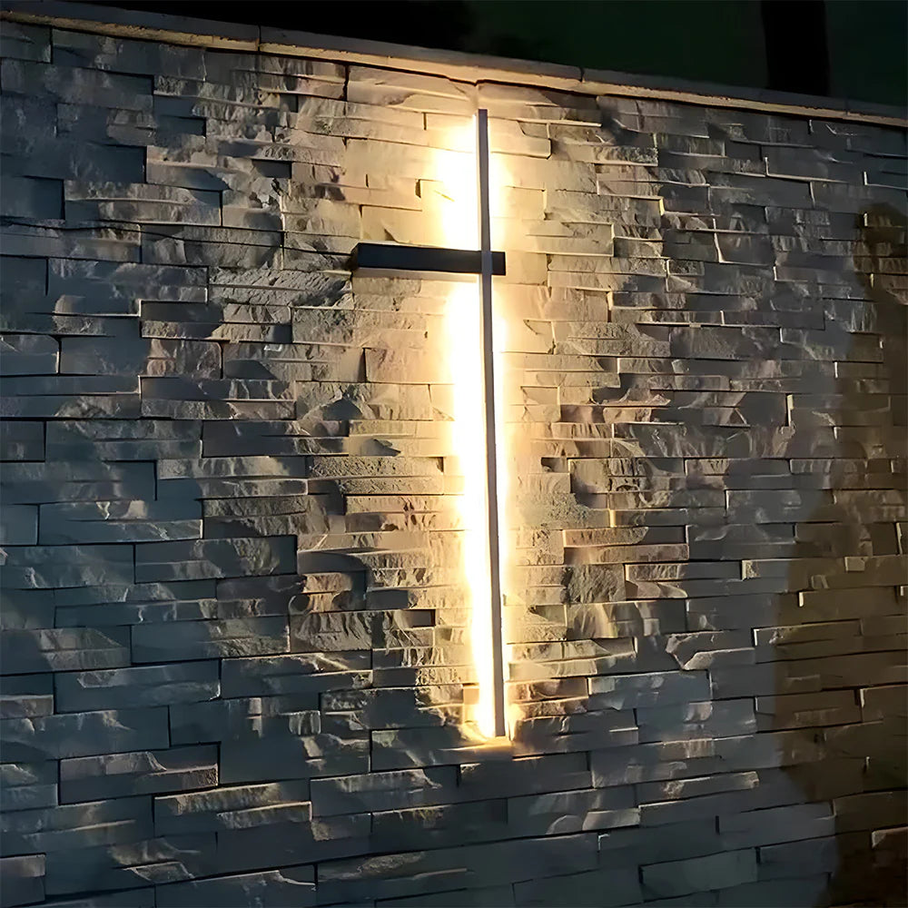 Vero – Lampe murale en acier inoxydable robuste