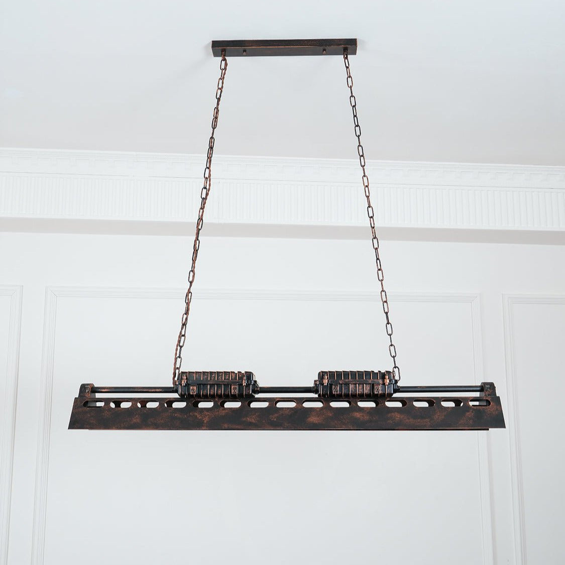 Dorian – Kronleuchter industriel steampunk